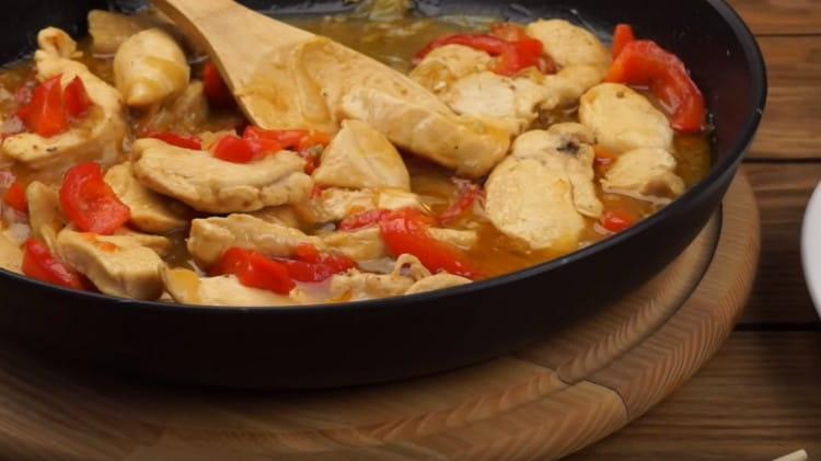 Thai chicken wonderfully complement a variety of side dishes.