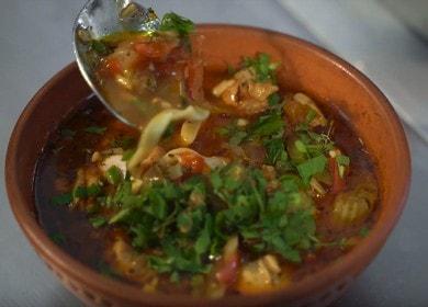 Lagman with chicken - share cooking secrets