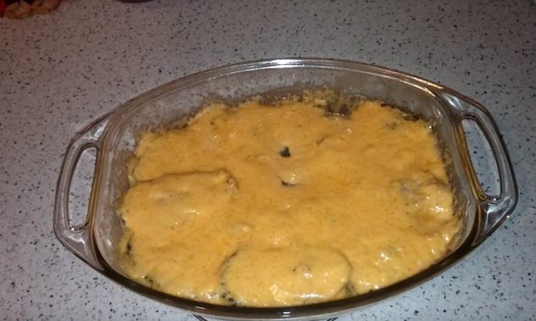 Lacedra according to this cooking recipe is obtained with a delicious cheese crust.