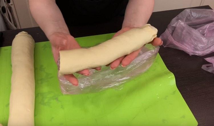If the rolls turned out to be large, part can be frozen.
