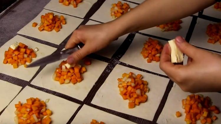 You can also add a piece of butter to the filling.