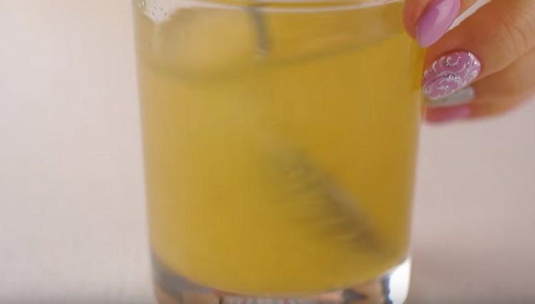 Add mustard, sugar and mix.