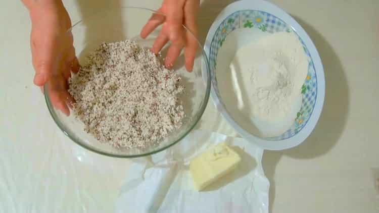 To make macaroons, prepare the ingredients