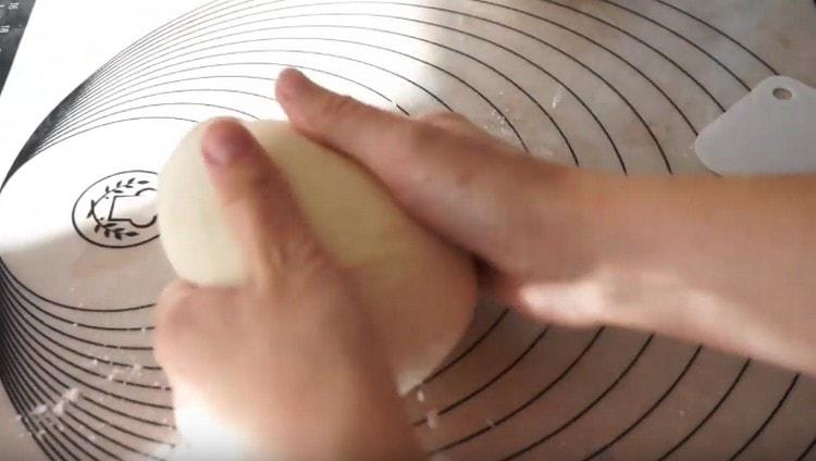 Knead a smooth soft dough.