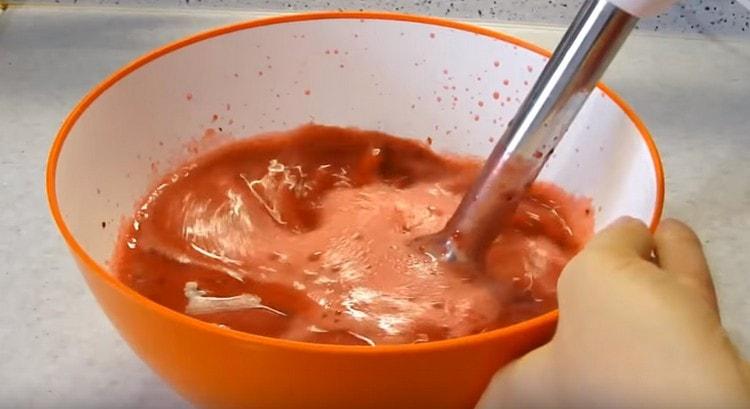 Once again we thoroughly interrupt all this with a blender.