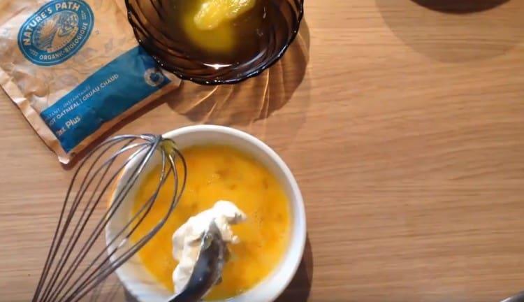 Add sour cream as well.