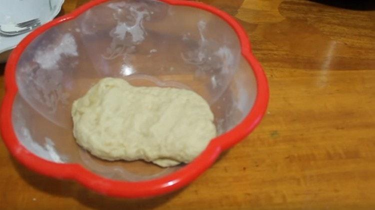 The dough is ready.