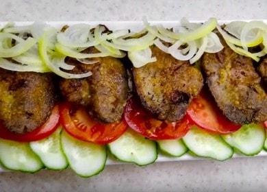 How to cook rabbit liver: a recipe with a photo.