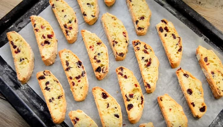 put the pieces on a baking sheet and send again to dry in the oven.