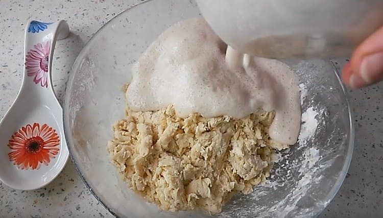 Now you can introduce kefir with yeast.