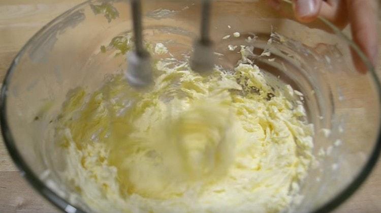 Beat the future dough for another 3 minutes.