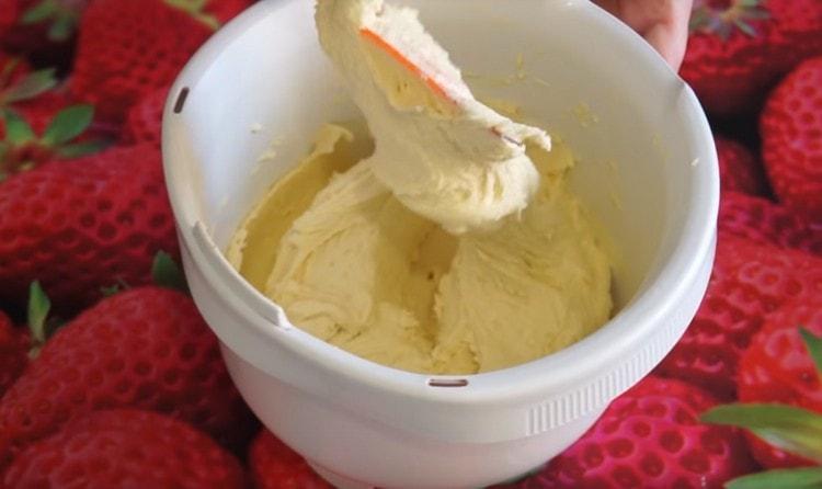 The dough should be sent to the refrigerator.