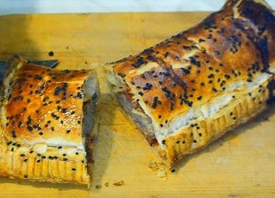 How to cook a quick and tasty mince pie: recipe with photo.