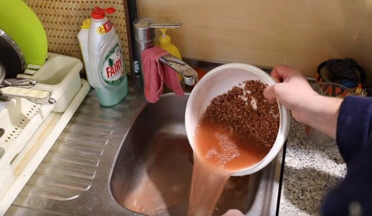 Rinse thoroughly under running water.