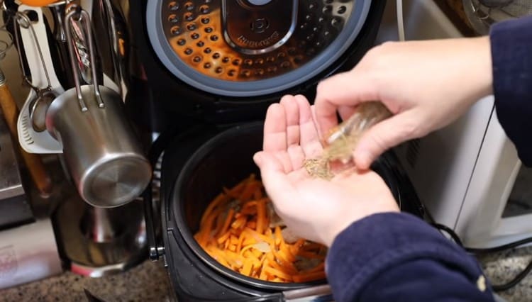 Add a pinch of fat to the future pilaf.