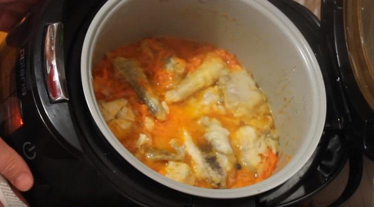 Cooking in a stew mode for 20 minutes.