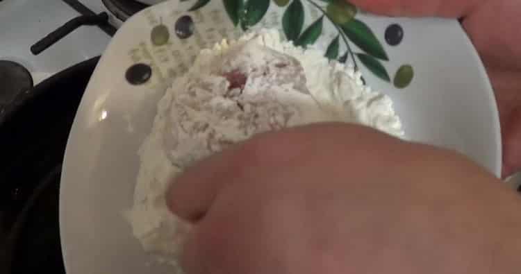 For a delicious hake fish preparation, prepare a breading