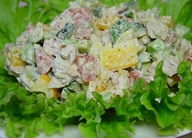 Gourmet Avocado and Chicken Salad - A Gourmet Dish