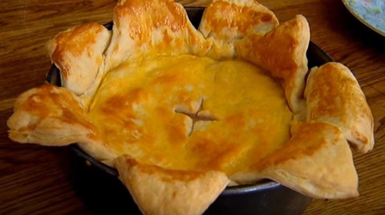 This is the original way to design a layer cake with meat.