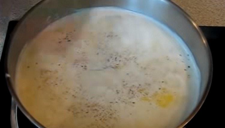 Add salt and pepper to taste.