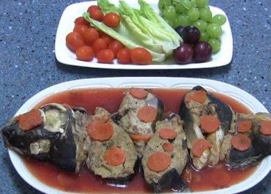 How to learn how to cook delicious stuffed fish