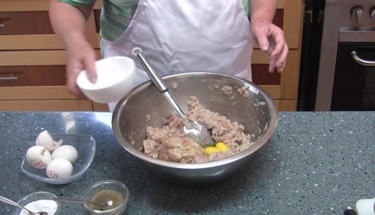 Add the eggs as well.