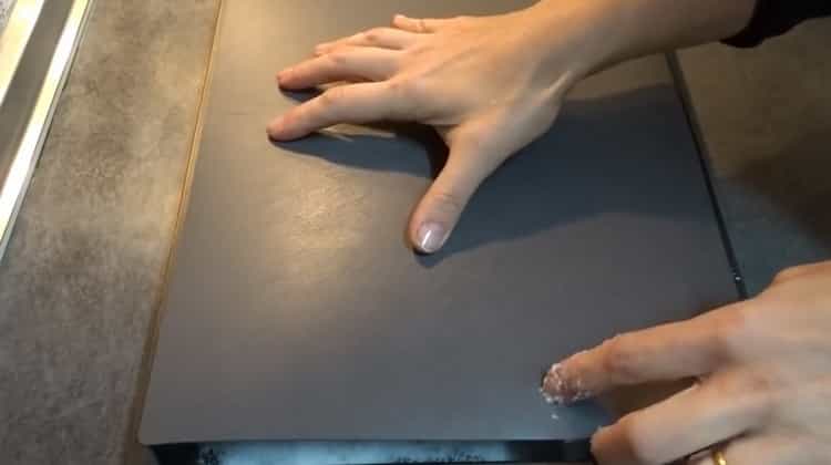 To cook beef basturma, put the meat under oppression