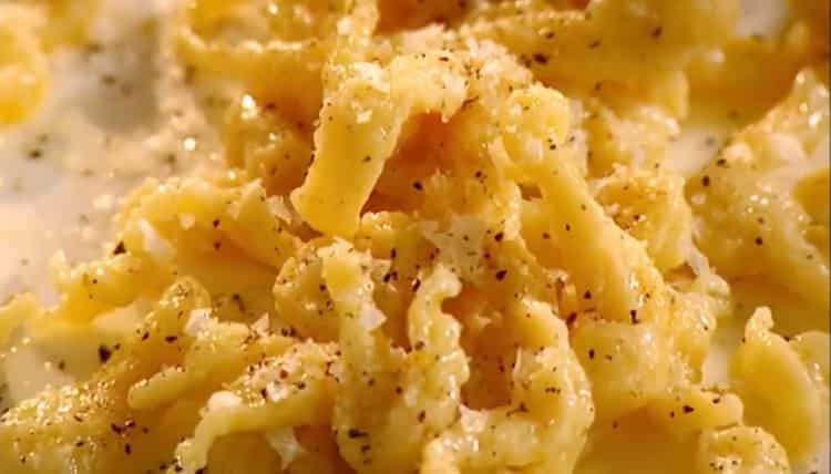 To cook chicken beef stroganoff, prepare all the ingredients