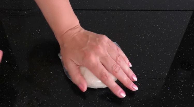 To make Chinese dumplings, prepare the ingredients