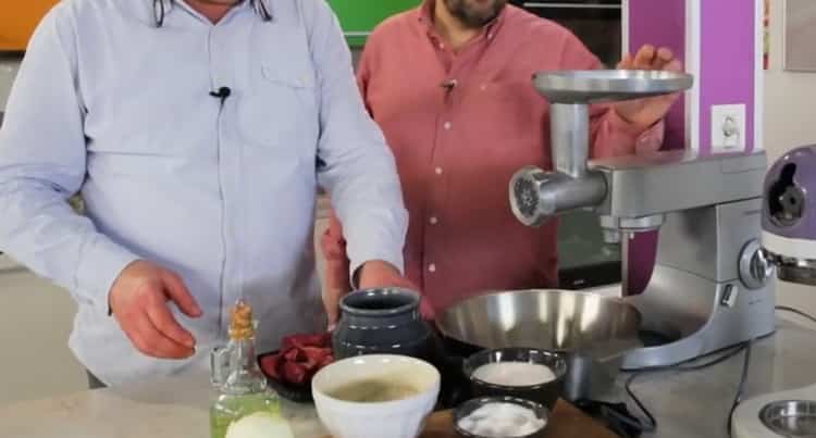 For cooking hedgehogs with minced meat with rice. cook minced meat