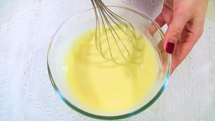 To make jellied pizza in the oven, prepare the ingredients