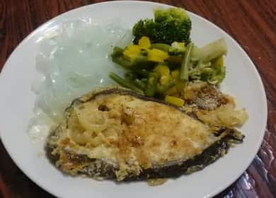 Oven baked catfish steak - a delicious recipe for cooking
