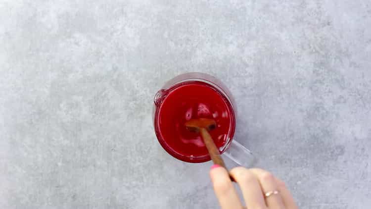Cranberry compote - preparing healthy and tasty fruit drinks