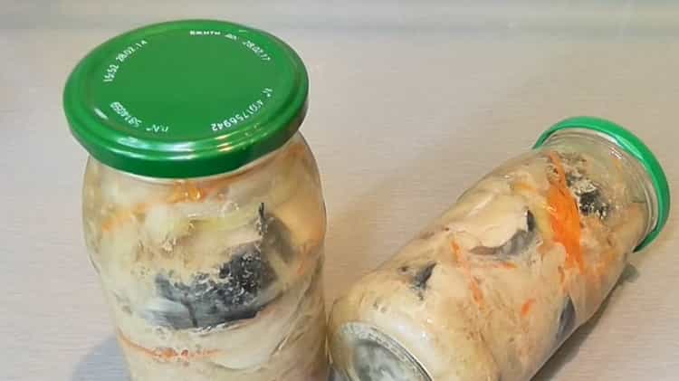 homemade fish canned food ready