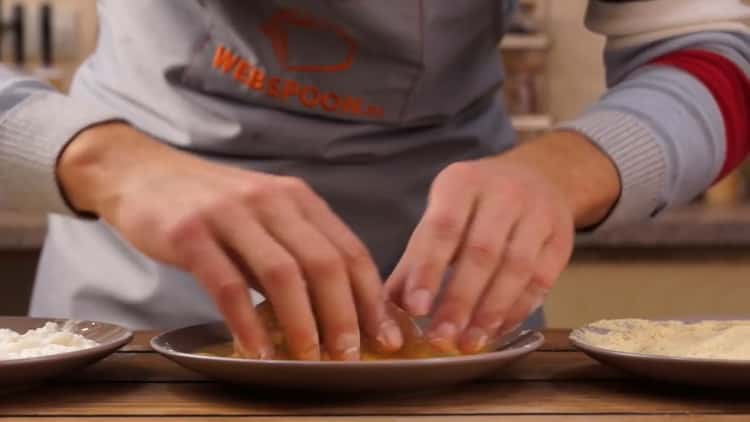 According to the recipe, for cooking meatballs in Kiev, breaded meat