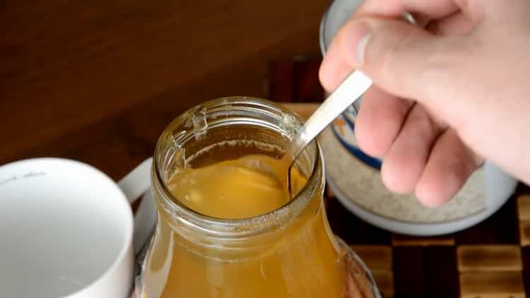 To make coffee, add honey to it