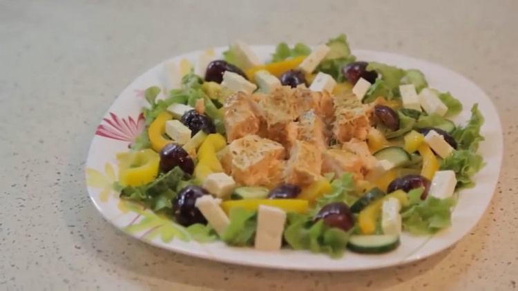 salmon in the oven in the foil is ready