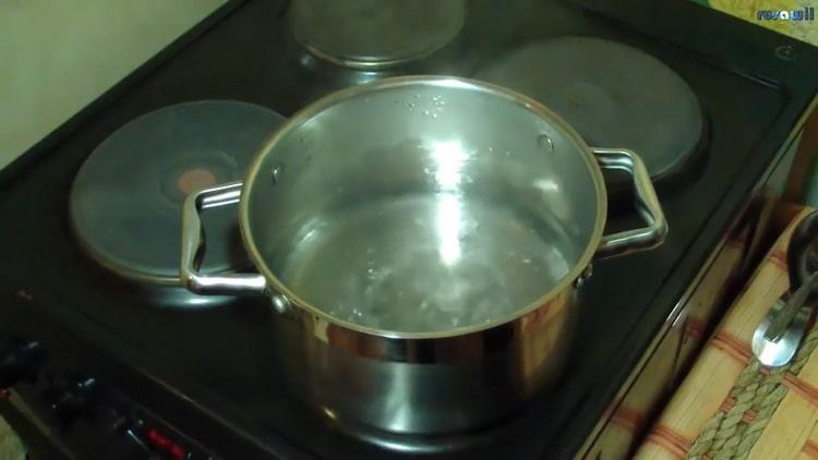 To prepare pickled fish, prepare the ingredients