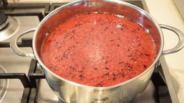 Frozen fruit drinks in a step by step recipe with photo