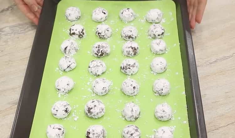 Marble cookies step by step recipe with photo