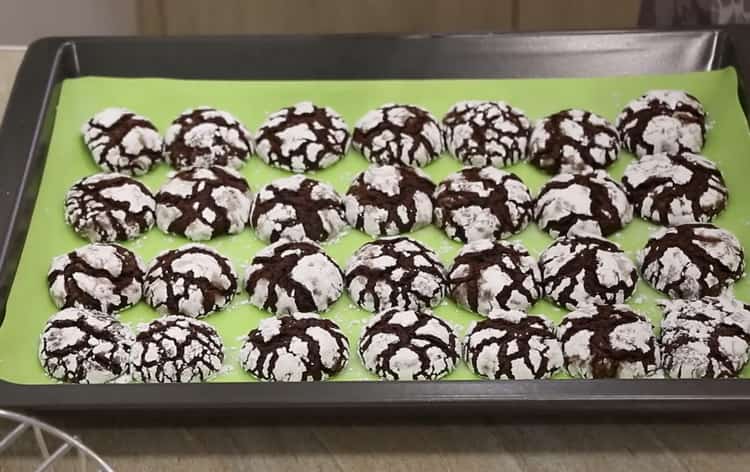 Marble chocolate chip cookies - very tasty and beautiful.