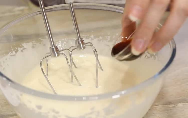 To make marble biscuits add essence