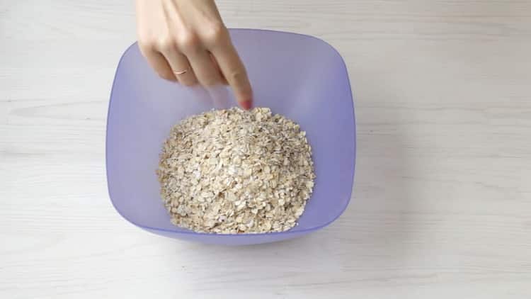 To make oatmeal cookies with a banana, add salt