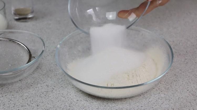 To make an open pie with cottage cheese, prepare the filling