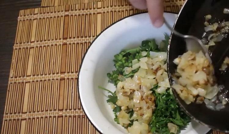 To make a pangasius in the oven, prepare the filling