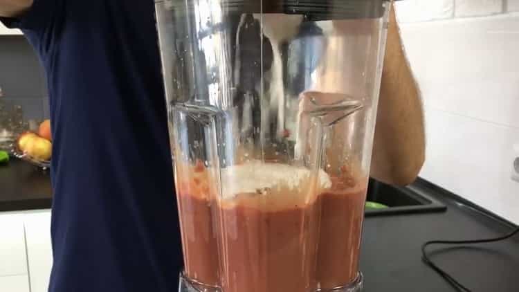 To make a beef liver cake with a simple recipe, make a dough