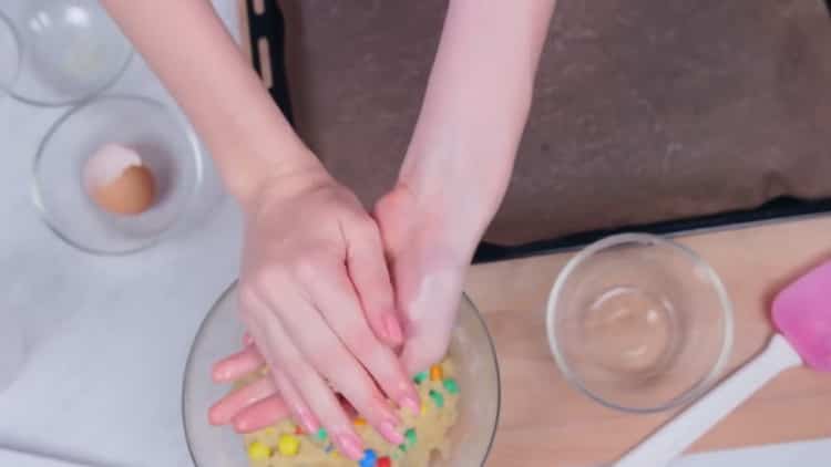 To prepare cookies with mmdems, prepare the form