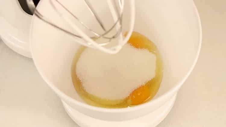 To bake cookies in the oven, mix the ingredients.