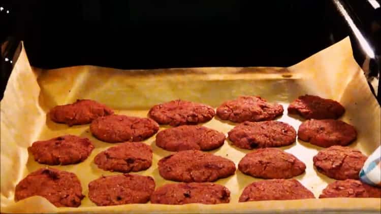 To make buckwheat cookies, turn on the oven