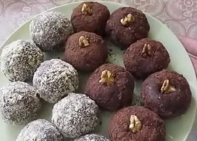 Cookies Cooked potato with condensed milk in 5 minutes